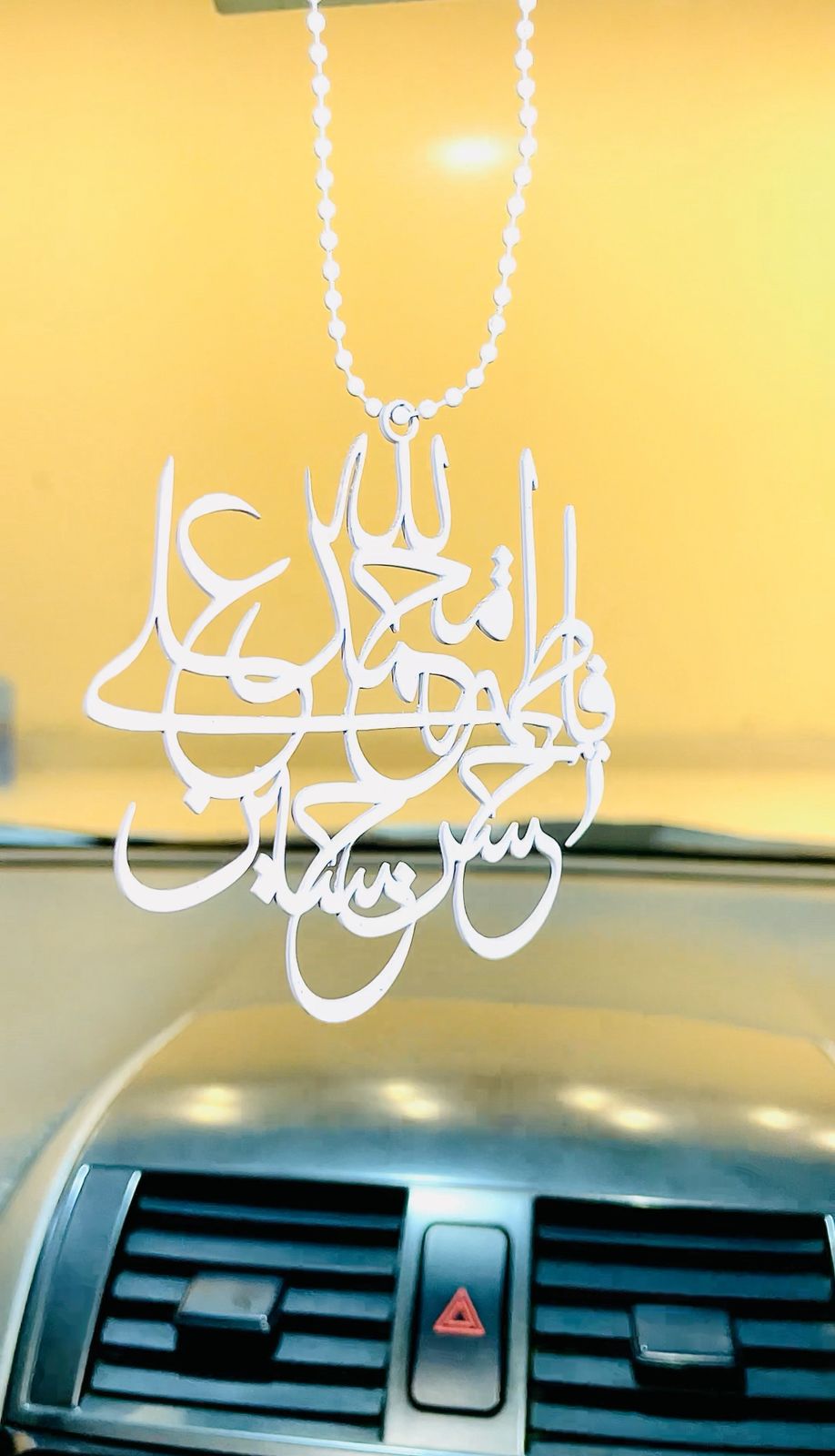 Spiritual Protection Car Interior Decor Panjtan Pak Car Hanging