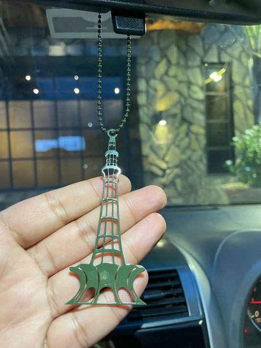 Minar-e-Pakistan Car Hanging Patriotic Car Interior Decoration